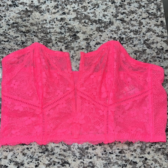 Victoria's Secret Tops Hot Pink Corset Top Poshmark
